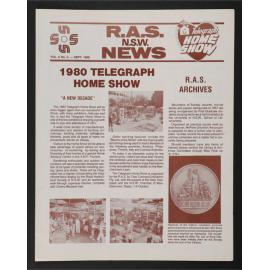 RAS News, September 1980