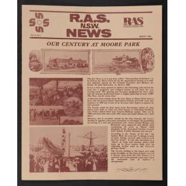 RAS News, March 1982