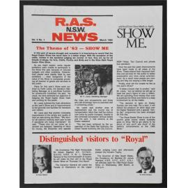 RAS News, April 1983