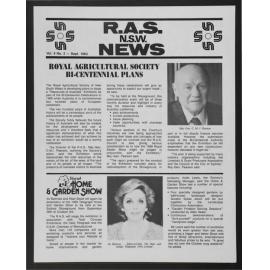 RAS News, September 1983