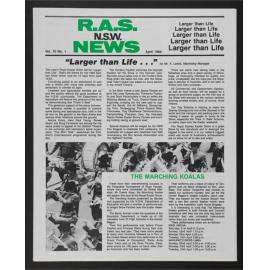 RAS News, March 1984