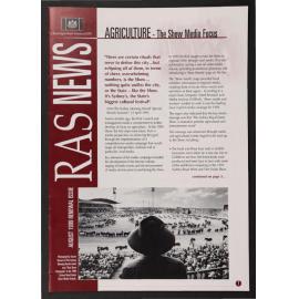 RAS News, August 1999