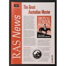 RAS News, March 2000