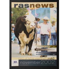 RAS News, November 2002