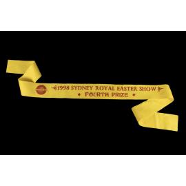 Fourth Prize Ribbon, 1998