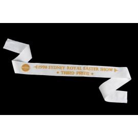 Third Prize Ribbon, 1998