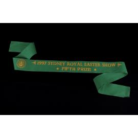 Fifth Prize Ribbon, 1997