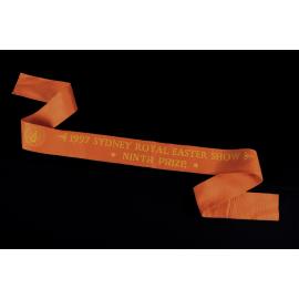 Ninth Prize Ribbon, 1997