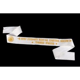 Third Prize Ribbon, 1997