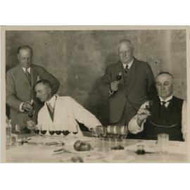 Wine Judging with Arthur Kelman, c.1933