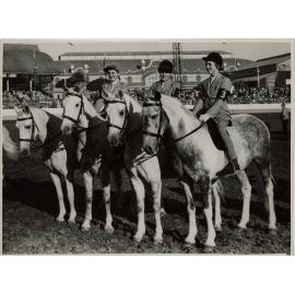 Girl Riders, c.1949-1953