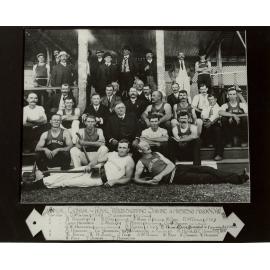 Royal Woodchopping, Sawing & Axemen's Association, 1910