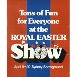 'Tons of Fun for Everyone' Show Poster, 1976