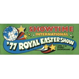 'Showtime International' Poster, 1977
