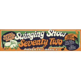 'Swinging Show Seventy Two' Poster, 1972