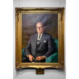 Portrait of ES Playfair OBE