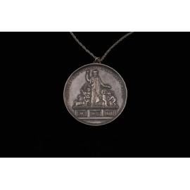 Medallion Awarded to Wiegand for Butterflies, 1892