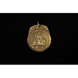 Medallion Awarded to Bennett for Lorries & Wagons, 1896