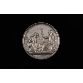 International Exhibition Medallion Awarded to Mrs Lord for Silk, 1862