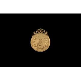 Medallion Awarded to Lady Robinson for Collection of Plants, 1875