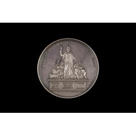 Medallion Awarded to Barnes & Smith Bros for Largest Number of Exhibits, 1876