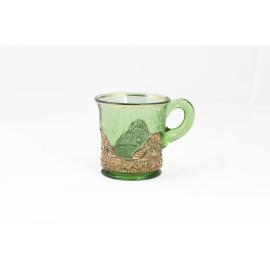 Souvenir Glass Teacup, 1918