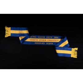 Reserve Junior Champion Ribbon, 1964