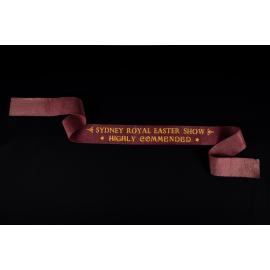 Highly Commended Ribbon