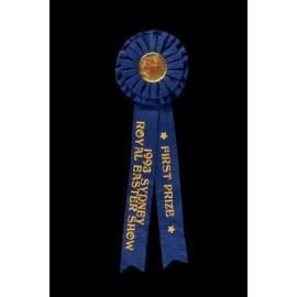 First Prize Rosette, 1993