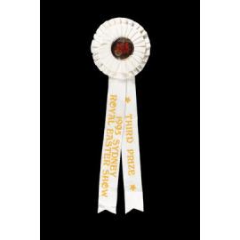 Third Prize Rosette, 1995