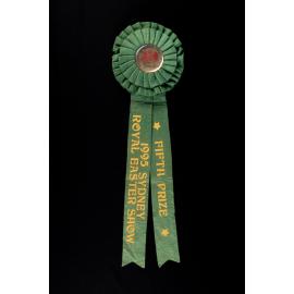 Fifth Prize Rosette, 1995