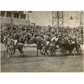 Caleche with Dignitaries in Main Arena, c.1940