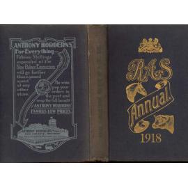 RAS Annual, 1918
