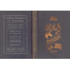RAS Annual, 1919