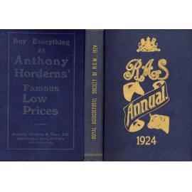 RAS Annual, 1924