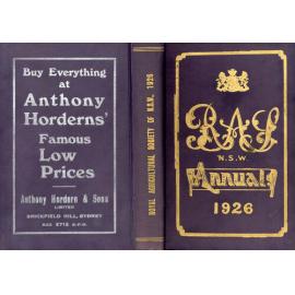 RAS Annual, 1926