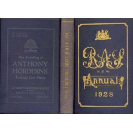 RAS Annual, 1928
