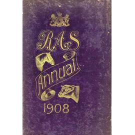 RAS Annual, 1908