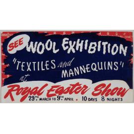 'See: Wool Exhibition' Show Poster, 1947