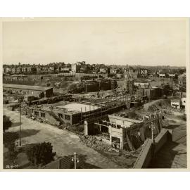 Commemorative Pavilion construction, 1937