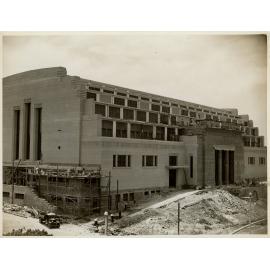 Commemorative Pavilion construction, 1937