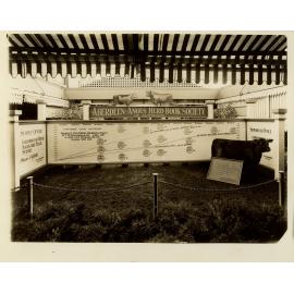 Aberdeen-Angus Herd Book Display, c.1930