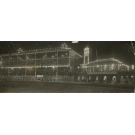 Coronation & Members' Stands at Night, c.1930