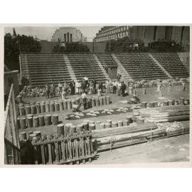Woodchopping Arena at Moore Park, 1951